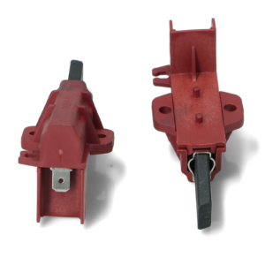 Coppia spazzole carboncini lavatrice Hotpoint Ariston Indesit Whirlpool Ignis codice ricambio C00047317 - immagine 3