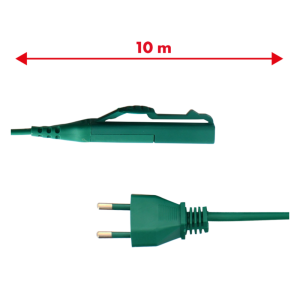 Cavo elettrico rinforzato per Vorwerk Folletto modello VK140 - metri 10 - immagine 3