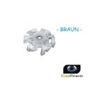 BRAUN - GIUNTO PERNO FRULLATORE POWERBLEND, MULTIQUICK 3 - 5 - BR67050810 ORIG.