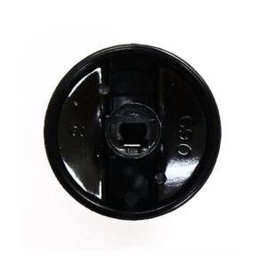 Manopola cucina piano cottura Lofra foro mm.6 nera diametro esterno mm. 45 - immagine 2