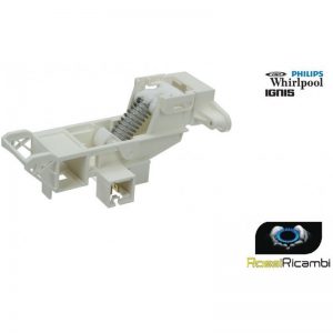 WHIRLPOOL IKEA CHIUSURA SERRATURA PORTA LAVASTOVIGLIE 481241758398 481241758393