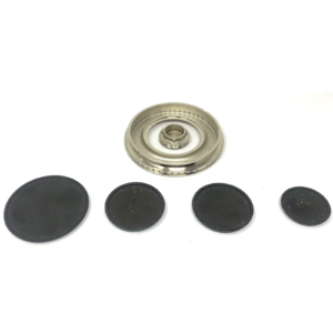Kit piattelli spartifiamma cucina piano cottura Smeg 5 fuochi con ultra rapido - immagine 2