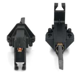 Coppia spazzole carboncini motore ceset lavatrice Candy Hoover Gasfire Iberna - immagine 3