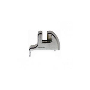 Cerniera coperchio laterale sinistra supporto griglia Candy ricambio originale 91700121 - immagine 1