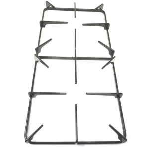 Griglia piattina nera lucida cucina gas Rex Electrolux Zoppas 44,5 X 22,3 cm. - immagine 1