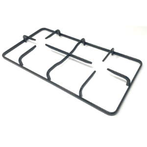 Griglia piattina nera lucida cucina gas Rex Electrolux Zoppas 44,5 X 22,3 cm. - immagine 2