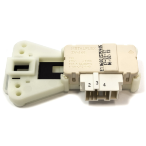 Elettroserratura lavatrice chiusura oblò Ariston Indesit codice ricambio C00085194 - immagine 3