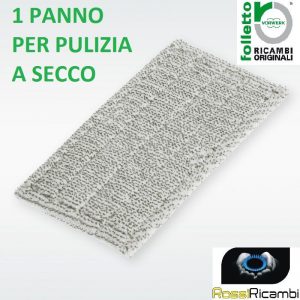 VORWERK FOLLETTO PANNO PULILAVA SP520 SP530 PULIZIA A SECCO 1 PANNO