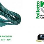 VORWERK FOLLETTO - CAVO ALIMENTAZIONE PER VK 135 - 136 - 10 METRI - ORIGINALE