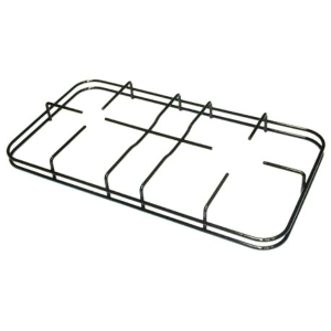 Nardi griglia cucina gas 2 fuochi smaltata nera 45.4 x 24.5 cm - immagine 2