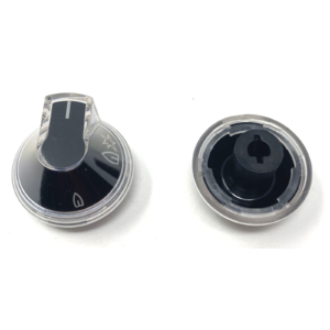 Manopola cucina Rex Electrolux Aeg Zanussi piano cottura ricambio originale 4055130225 - immagine 1