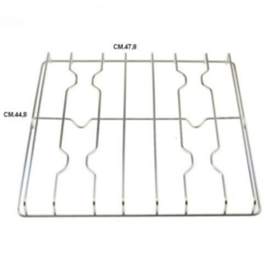 Griglia cucina Smeg Westinghouse acciaio 4 fuochi cm 47,8 x 44,8 piano cottura - immagine 1