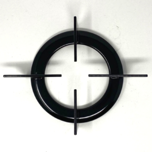 Griglia cucina Hotpoint Ariston 1 fuoco tonda nera diametro cm 16,5 C00283105 - immagine 3