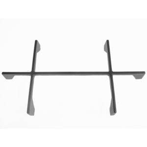 Griglia a croce in ghisa nera satinata Foster 2 fuochi cm.41,5 x 22,5 alta 5 cm 9601730 - immagine 1