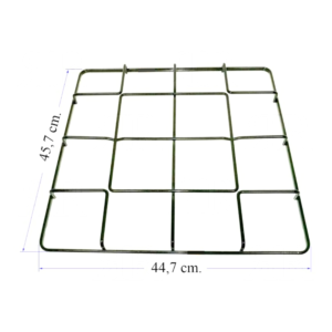 REX ZANUSSI ZOPPAS CASTOR GRIGLIA CUCINA 4 FUOCHI PIANO COTTURA 44,6 X 45,6 CM - immagine 1