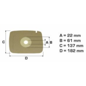 5 sacchetti aspirapolvere Lux per i modelli LUX 1 - D800 - D820 - D899 - LX10 - immagine 2