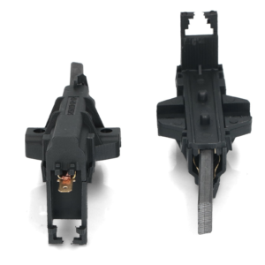 Coppia spazzole carboncini motore lavatrice Zanussi Rex Electrolux codice ricambio 4055050480 - immagine 3