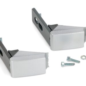 Kit supporti maniglia cerniere porta frigorifero Liebherr codice ricambio 9590178 - 9590124 - immagine 1
