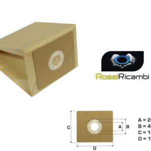 DELONGHI 8 SACCHETTI ASPIRAPOLVERE MODELLO XTJ 140B