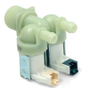 Elettrovalvola lavatrice Candy Hoover Zerovatt 2 vie codice ricambio 41032538 - immagine 1