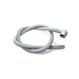 TUBO SCARICO LAVATRICE CM. 200 UNIVERSALE DRITTO/CURVO. Ø24 X Ø28. - immagine 1