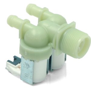 Elettrovalvola lavatrice Candy Hoover Zerovatt 2 vie codice ricambio 41032538 - immagine 4