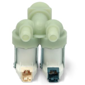 Elettrovalvola lavatrice Candy Hoover Zerovatt 2 vie codice ricambio 41032538 - immagine 2