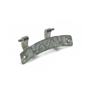 Cerniera oblò chiusura maniglia lavatrice Candy Hoover Zerowatt codice ricambio 49014271 - immagine 3