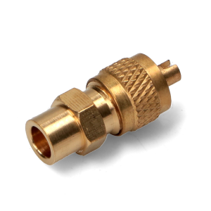 Valvola a saldare 1/4 sae ricambio per ricarica gas freon refrigerante kit 10 pezzi - immagine 4