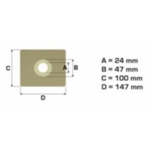 8 sacchetti aspirapolvere Clatronic modello BS1268 - immagine 2