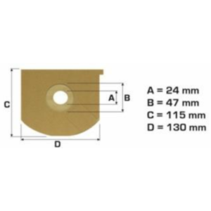 8 sacchetti aspirapolvere Alfatec ct 1310 ct 1320 -ct 1321-ct 1325 - immagine 2