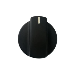 Manopola nera opaca soft touch Lofra 03140369 monta su modelli in descrizione - immagine 1
