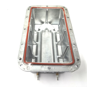 Polti ricambio originale corpo caldaia rettangolare inferiore con guarnizione SL001759 - immagine 1