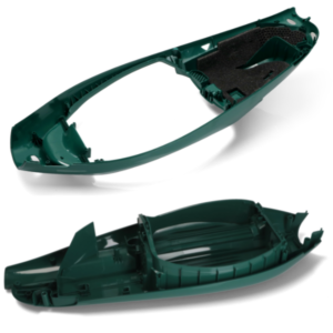 Scocca anteriore e posteriore Vorwerk Folletto VK140 ricambio originale 30811 37534 - immagine 3