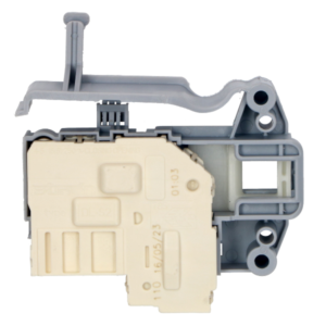 Elettroserratura bloccaporta lavatrice Hotpoint Ariston Indesit ricambio compatibile C00254755 - immagine 3