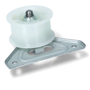 Tendicinghia con squadretta asciugatrice Ariston Indesit Hotpoint ricambio originale C00504520 C00728616 - immagine 1