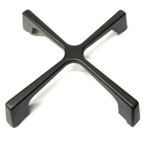 SMALVIC GRIGLIA PER CUCINA A GAS IN GHISA NERO OPACO CM 22,3 X 22,3 - immagine 1
