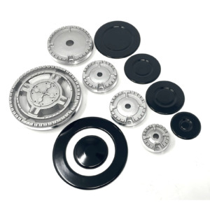 Kit bruciatori + piattelli spartifiamma cucina piano cottura Franke 5 fuochi - immagine 1