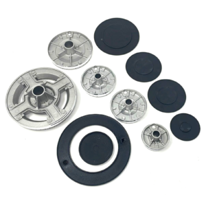 Kit bruciatori + piattelli spartifiamma cucina piano cottura Franke 5 fuochi - immagine 2