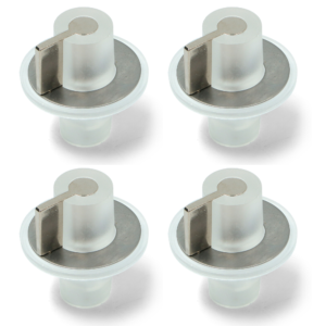 Kit 4 manopole cucina Smeg piano cottura pgf estetica px140 pva 694975519 originale - immagine 1
