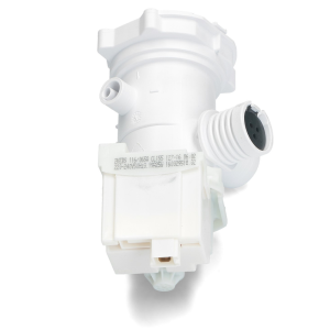 Pompa scarico con filtro per lavatrice Ariston Indesit filtro codice ricambio C00119307 Copreci - immagine 3