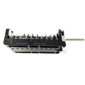 Commutatore selettore forno Glem Gas codice ricambio 801004K 091C81K posizione 9+0 - immagine 3