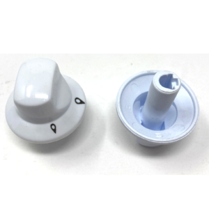 Manopola piano cottura cucina gas Hotpoint Ariston Indesit bianca C00118258 - immagine 1
