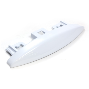 Maniglia bianca lavastoviglie Hotpoint Whirlpool Indesit 482000026546 ricambio originale - immagine 1