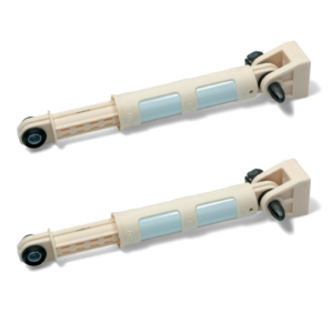 Coppia ammortizzatori lavatrice Candy Hoover 120n codice ricambio 41017168 49043541 41017170 41018714 90488713 - immagine 1