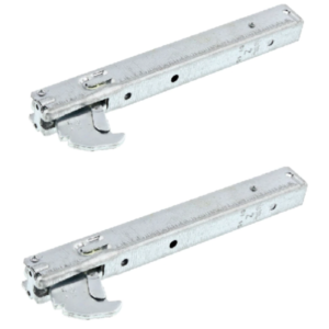 Rex electrolux zanussi coppia cerniera cerniere forno 2 pezzi codice ricambio 3577218047 - immagine 1