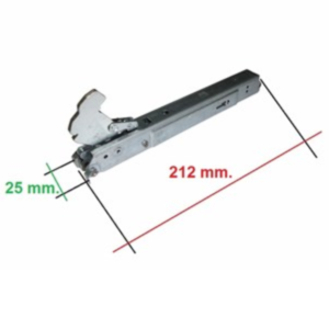 Rex electrolux zanussi kit cerniera cerniere forno 2 pezzi codice ricambio 50289805009 - immagine 3