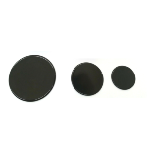 Kit piattelli spartifiamma neri lucidi cucina a gas piano cottura Nardi 3 fuochi - immagine 1