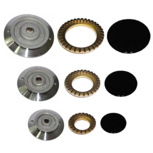STAR SERIE BRUCIATORI + ANELLI SPARTIFIAMMA + PIATTELLI CUCINA GAS 3 FUOCHI - immagine 1