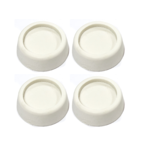 SET 4 PIEDINI ANTIVIBRAZIONE ANTISCIVOLO PER LAVATRICI E ASCIUGATRICI UNIVERSALE - immagine 1